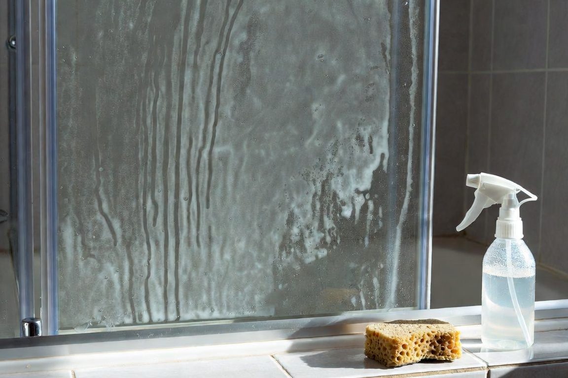 Learn how to easily remove hard water stains from glass