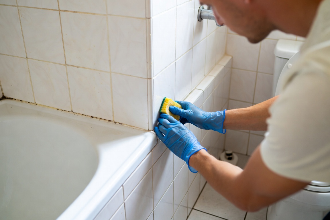 remove mould grout